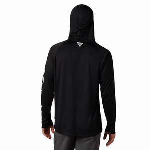 Columbia PFG Terminal Tackle™ Hoodie Herr Svarta (TIXVA7436)